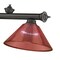 Z-Lite Cordon 3 Light Billiard, Bronze & Red 2306-3BRZ-PRD - alternate 7